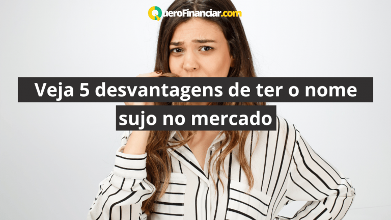 5 desvantagens de ter o nome sujo no mercado