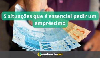 5 situações que é essencial pedir um empréstimo
