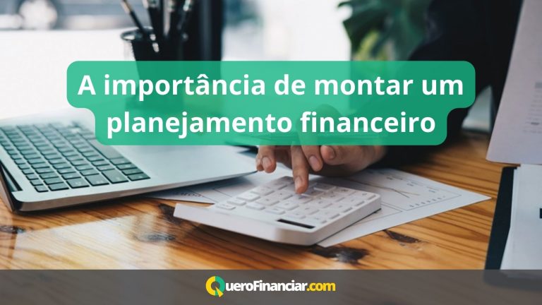 A importância de montar um planejamento financeiro