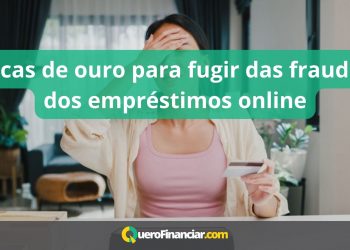 Indispensável para muitas pessoas, a internet vem facilitando a vida de muitos. No entanto, ao mesmo tempo que possui diversas vantagens, pode tornar muitas pessoas vulneráveis. Dessa maneira, no mercado financeiro, por exemplo, é fundamental ficar atento para não cair nas fraudes dos empréstimos online. Realmente, com a facilidade da internet, os processos para contratar um empréstimo podem ser feitos de maneira digital. No entanto, muitos criminosos se aproveitam disso para aplicar golpes, principalmente nas pessoas que estão mais desavisadas. Dessa maneira, para evitar que você caia em qualquer golpe voltado às solicitações, separamos algumas dicas de sucesso para manter você atento, a fim de fugir das fraudes dos empréstimos, criando um caminho tranquilo para quem quer realizar o processo digitalmente. Acompanhe! Fuja das fraudes dos empréstimos online Primeiramente, é fundamental que, na hora de buscar uma empresa para pesquisar mais sobre as modalidades de empréstimos disponíveis para você, busque as referências do empreendimento. Dessa maneira, na internet, é importante que você saiba se a empresa é idônea. Assim sendo, busque mais informações e sempre cheque se a empresa tem a autorização para atuar no Brasil. Para isso, você pode pesquisar sobre isso no site do Banco Central. Além disso, uma forma de evitar as fraudes dos empréstimos online é garantir que o profissional na qual você está em contato trabalha no local e com o que está dizendo que trabalha. Ainda sobre esse tema, você pode consultar as avaliações e reclamações que existem contra a empresa. Para isso, você pode pesquisar em órgãos voltados para a defesa do consumidor, como o Reclame Aqui. Dessa forma, você confere quais as experiências de outros consumidores. Leia também: Confira 7 dicas para ter sucesso em uma negociação de dívidas Nunca faça depósitos antecipados Uma regra do Banco Central exige que nenhuma empresa peça o pagamento de qualquer valor para a aprovação ou transferência de dinheiro. Em relação às tarifas, as únicas que estão liberadas são aquelas que estiverem previstas na tabela da instituição financeira na qual você está contratando. Dessa maneira, se a empresa está solicitando o pagamento antecipado, a fim de garantir que a quantia solicitada seja liberada é sinal de uma das maiores fraudes dos empréstimos online. Ou seja, se isso acontecer, saiba que é um golpe. Além disso, se houver qualquer cobrança em relação à intermediação, comissão ou qualquer tópico do estilo, para que haja a liberação do dinheiro, também é um procedimento ilegal. Na Quero Financiar, por exemplo, independente do caso, nenhuma taxa ou depósito de valores são solicitados para que haja a liberação de empréstimos ou até mesmo financiamentos. Dessa maneira, se isso acontecer, saiba que se trata de uma fraude. Vale destacar que a única aprovação de crédito será por meio da análise do score, que é uma pontuação do governo em que mostra se a pessoa é um bom pagador. Em relação aos documentos, é comum que você precise informar CPF, endereço e conta bancária. Quer pedir um empréstimo sem cair nas fraudes dos empréstimos online? Conheça agora a Quero Financiar. Não perca mais tempo e conheça as melhores soluções para você! Aproveite e acompanhe as novidades através das redes sociais.