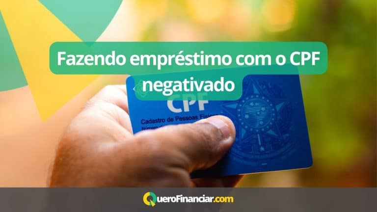 Fazendo empréstimo com o CPF negativado
