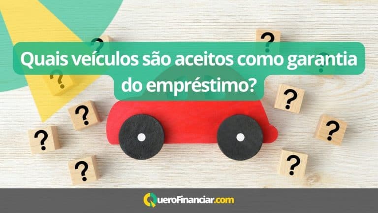 Quais veículos são aceitos como garantia do empréstimo