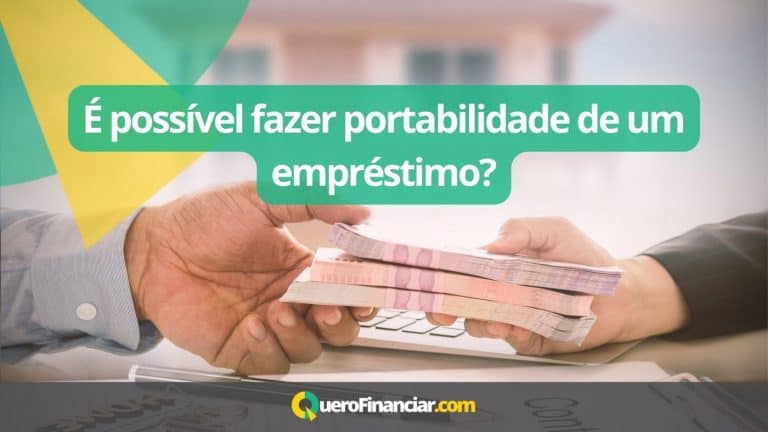É possível fazer portabilidade de um empréstimo