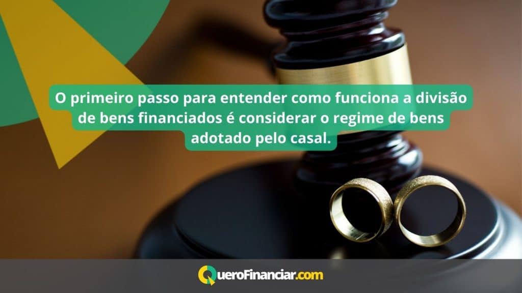 bens financiados no divórcio