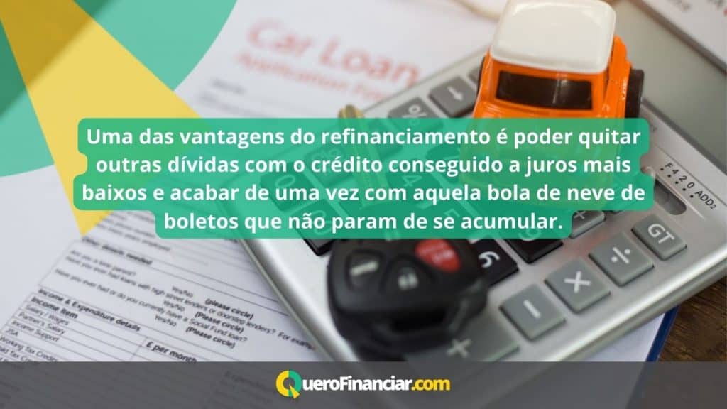 Vantagens do refinanciamento de veículo